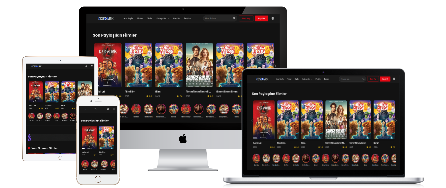 Cyber PHP Film & Dizi İzleme Scripti